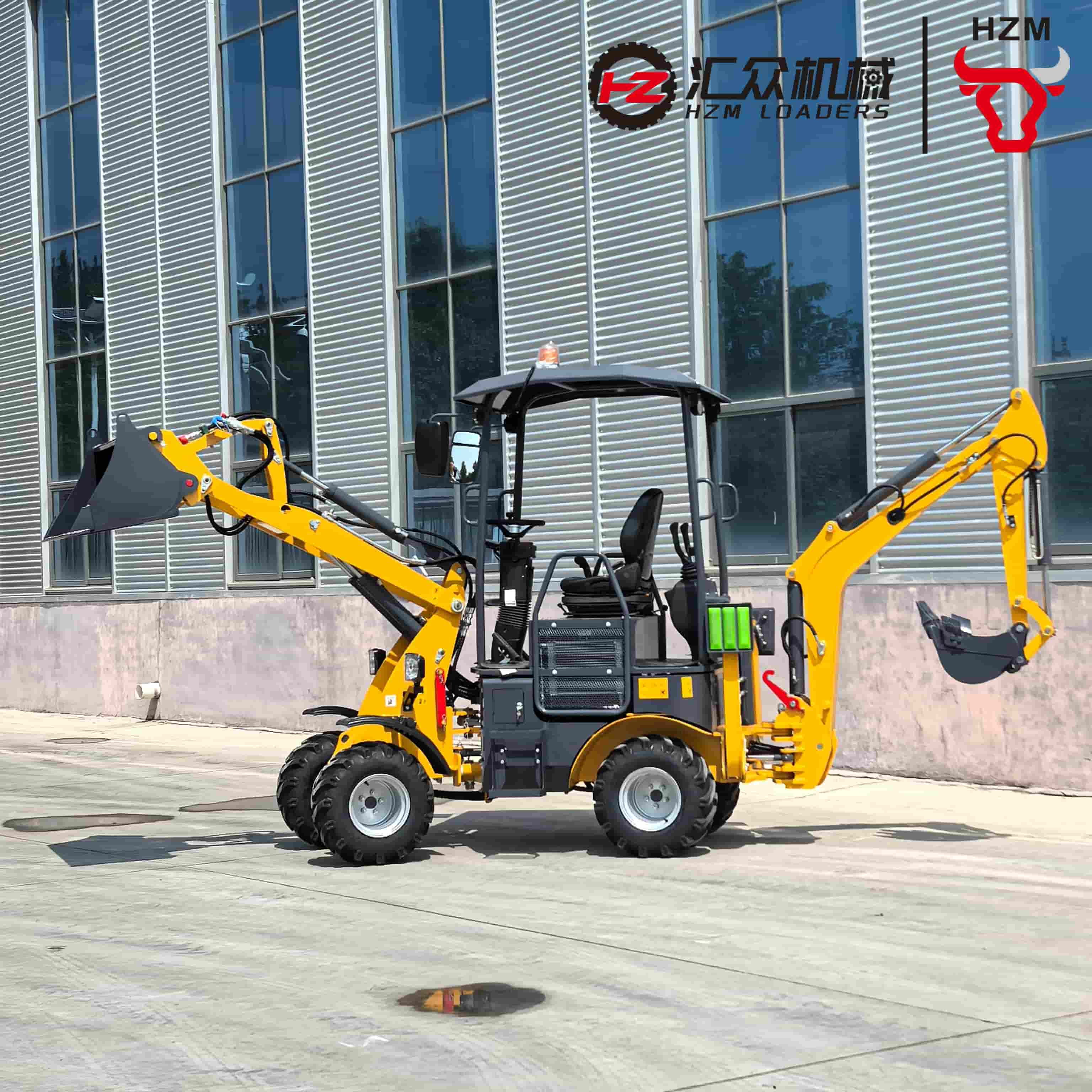 Compact Backhoe Loader