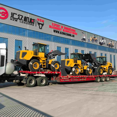 Chargeuse sur pneus de chantier