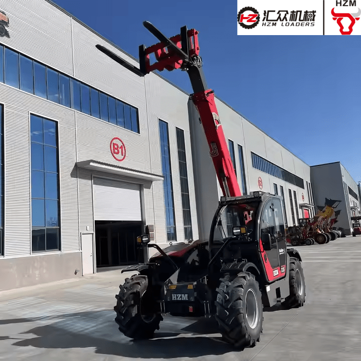 Telehandler besar
