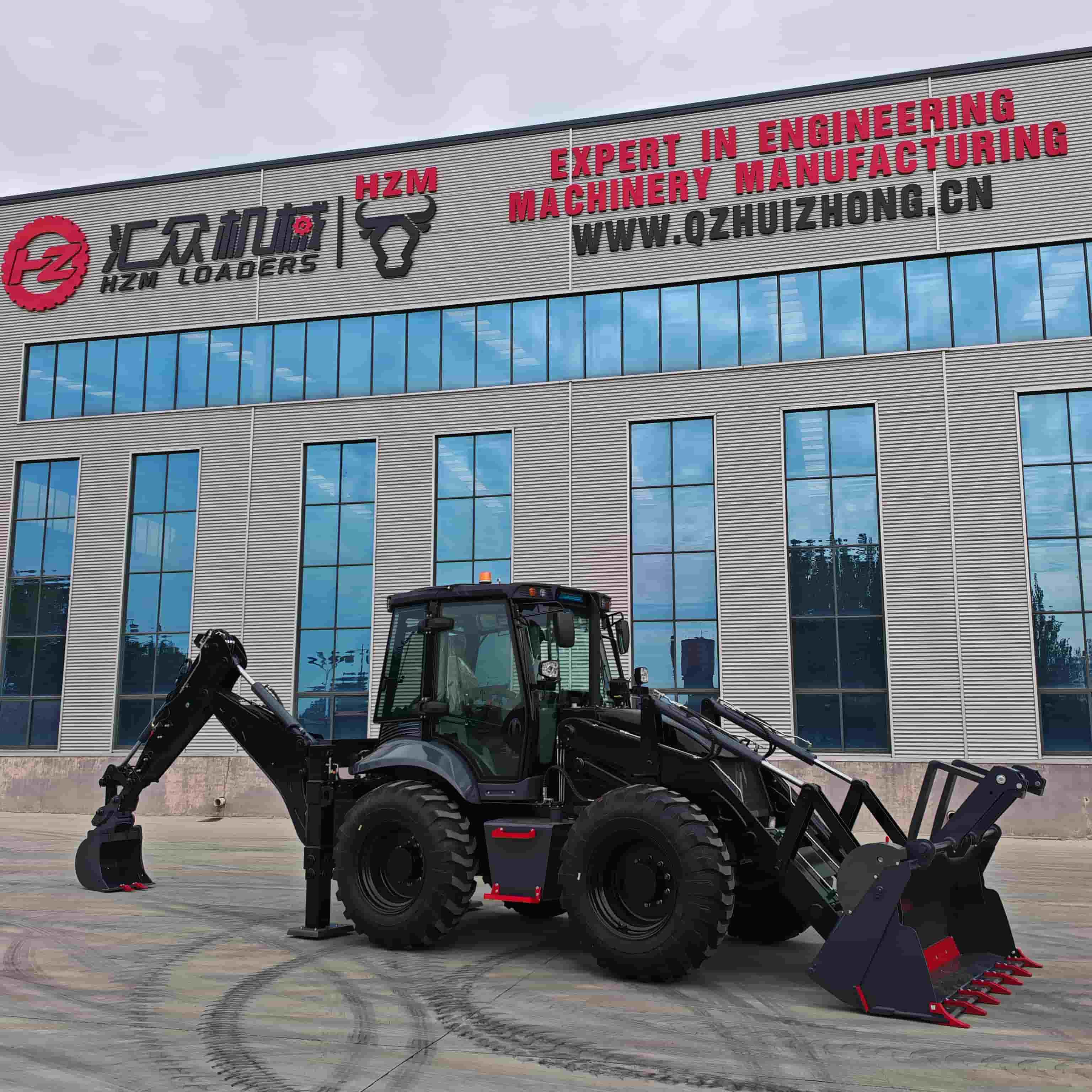 Pemuat Backhoe Besar dari KilangKilang_Pengeluar_Pembekal - Jentera HZM