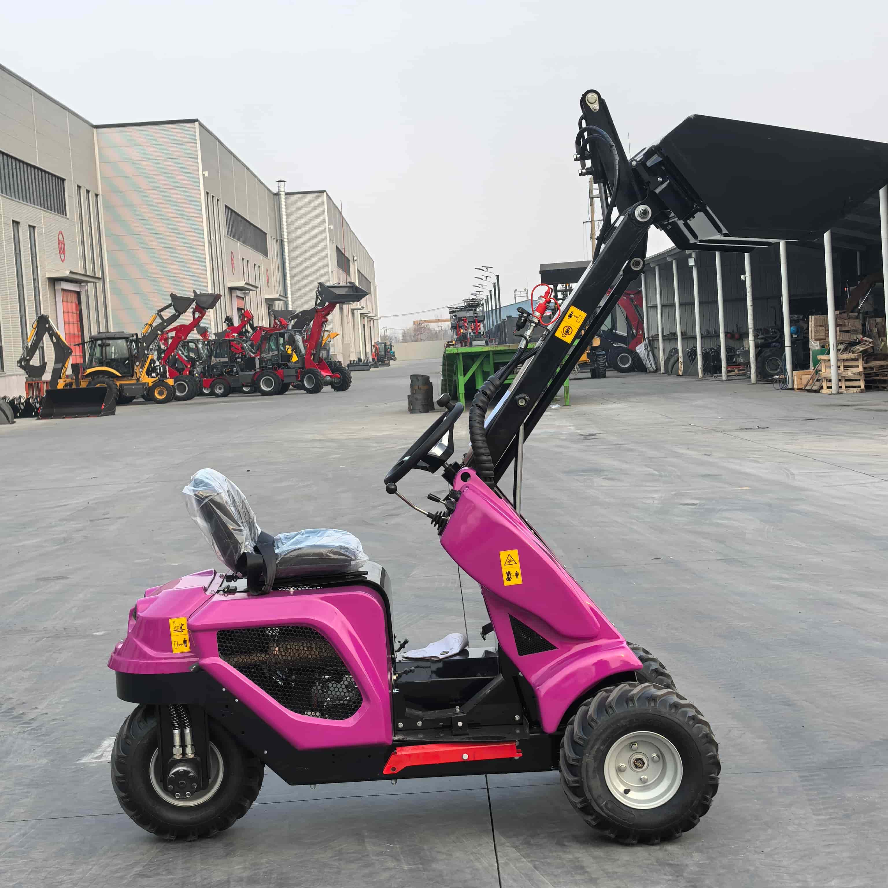 Chargeuse sur 3 roues