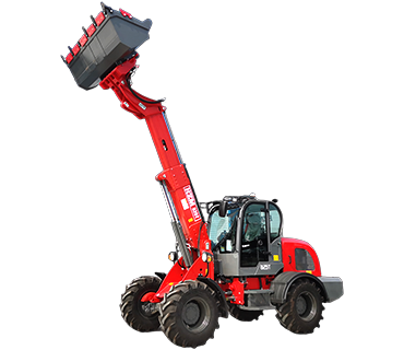 Teleszkópos kerekes rakodó