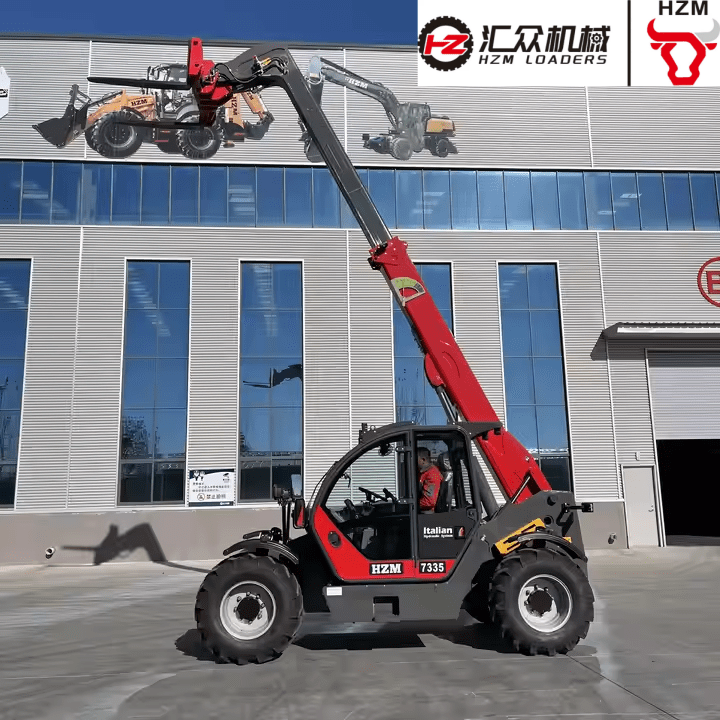 Telehandler besar