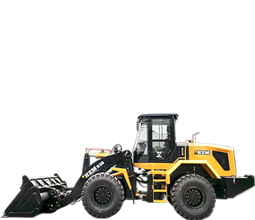 Építőipari kerekes rakodó