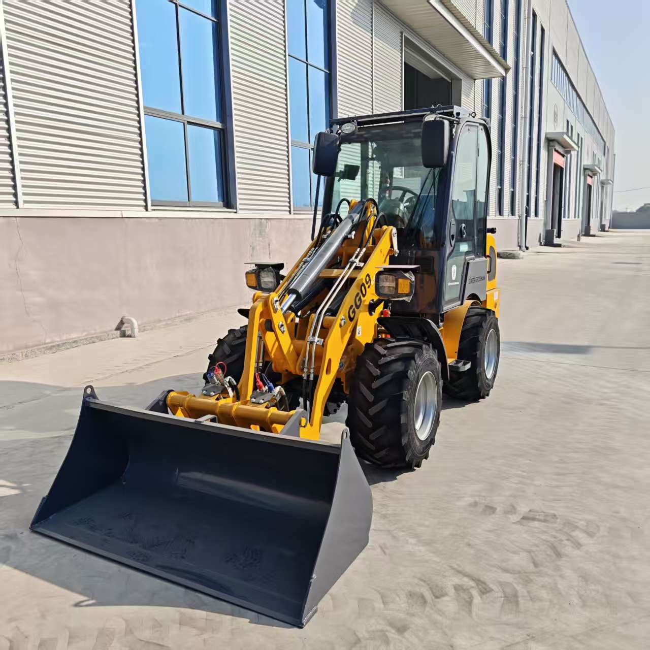1Ton Mini Wheel Loader Factory_Manufacturer_Supplier - HZM Machinery