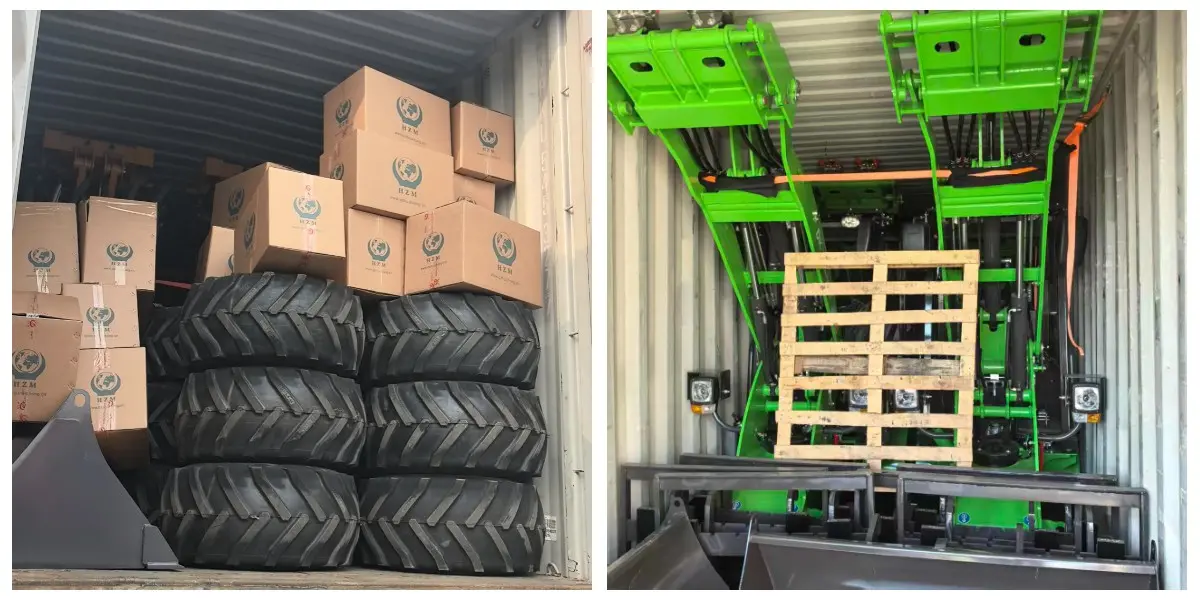 cargando contenedor cargando contenedor