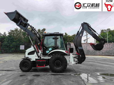 Big Backhoe Loader