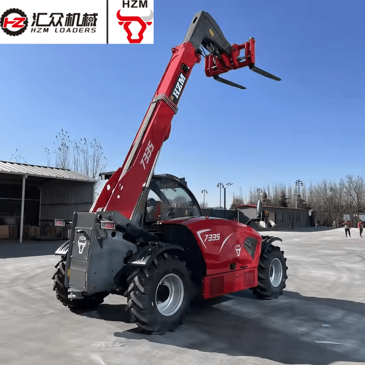 Telehandler besar