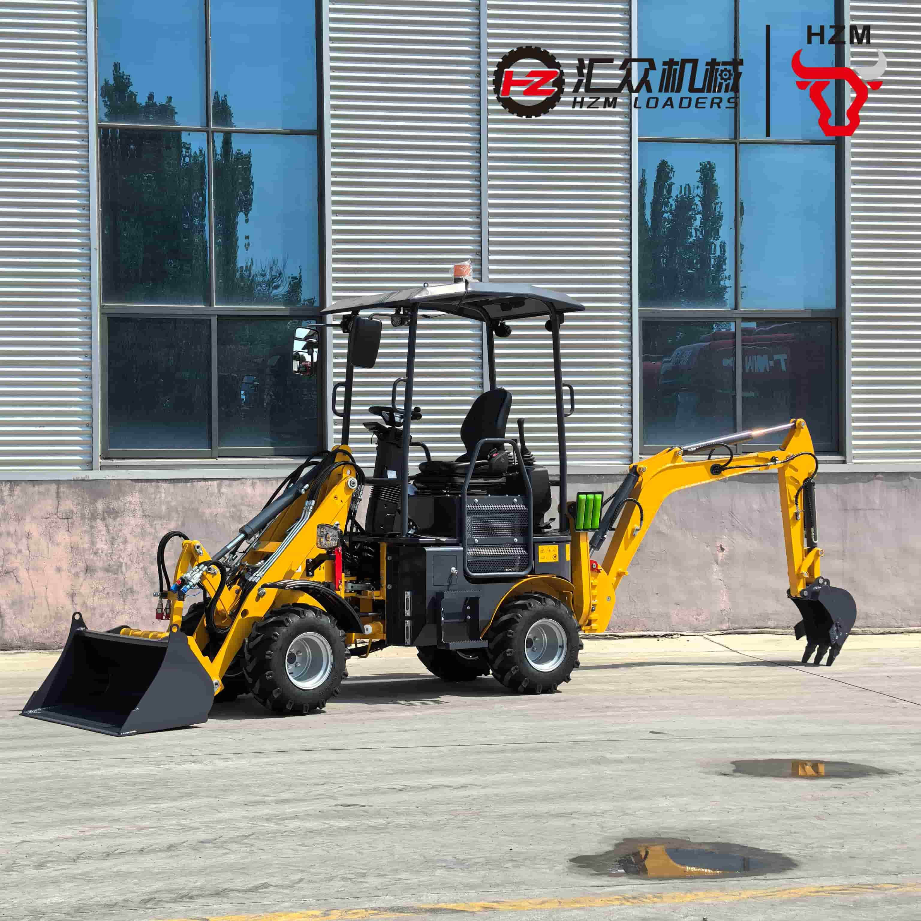 Compact Backhoe Loader