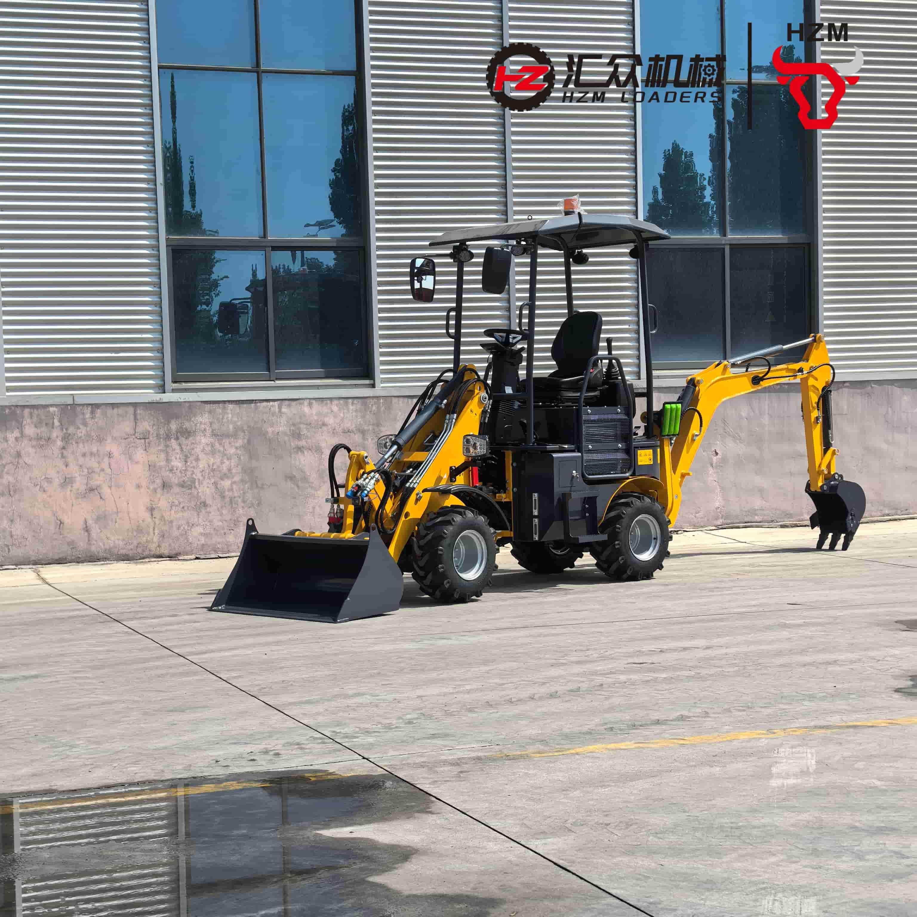 Compact Backhoe Loader